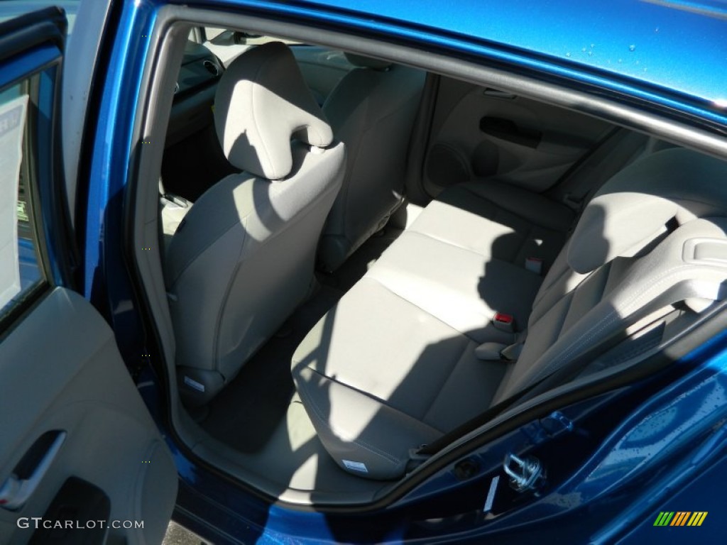 2013 Insight LX Hybrid - Mediterranean Blue Metallic / Gray photo #13