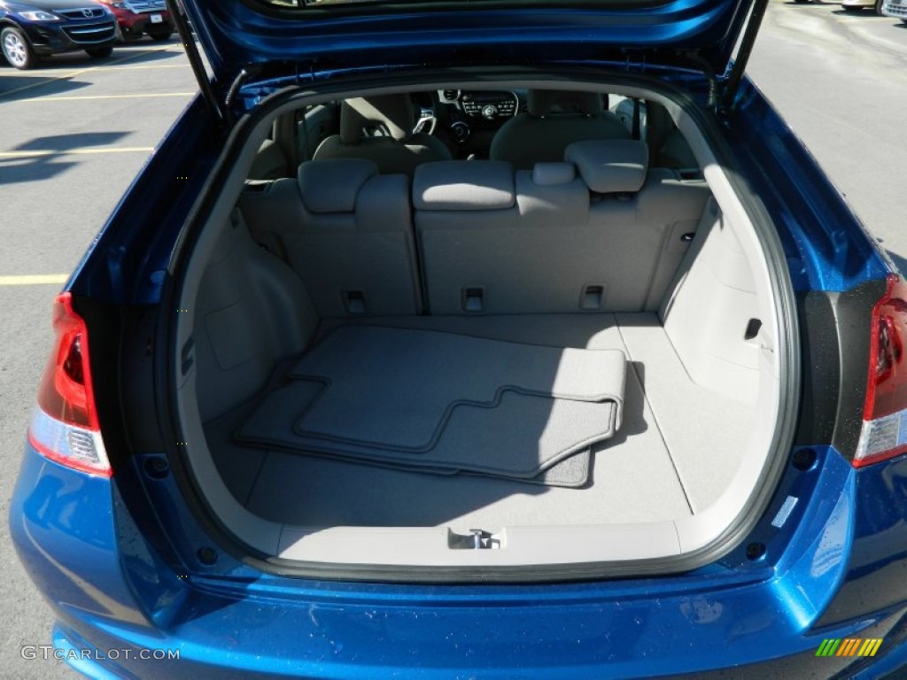 2013 Insight LX Hybrid - Mediterranean Blue Metallic / Gray photo #14