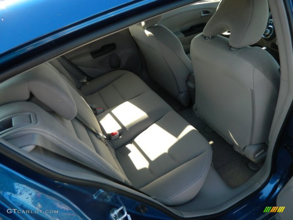 2013 Insight LX Hybrid - Mediterranean Blue Metallic / Gray photo #16