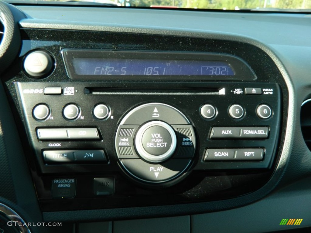 2013 Insight LX Hybrid - Mediterranean Blue Metallic / Gray photo #18