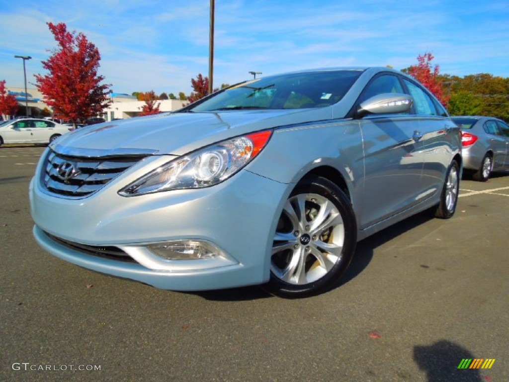 Iridescent Silver Blue Metallic 2011 Hyundai Sonata Limited Exterior Photo #72640316