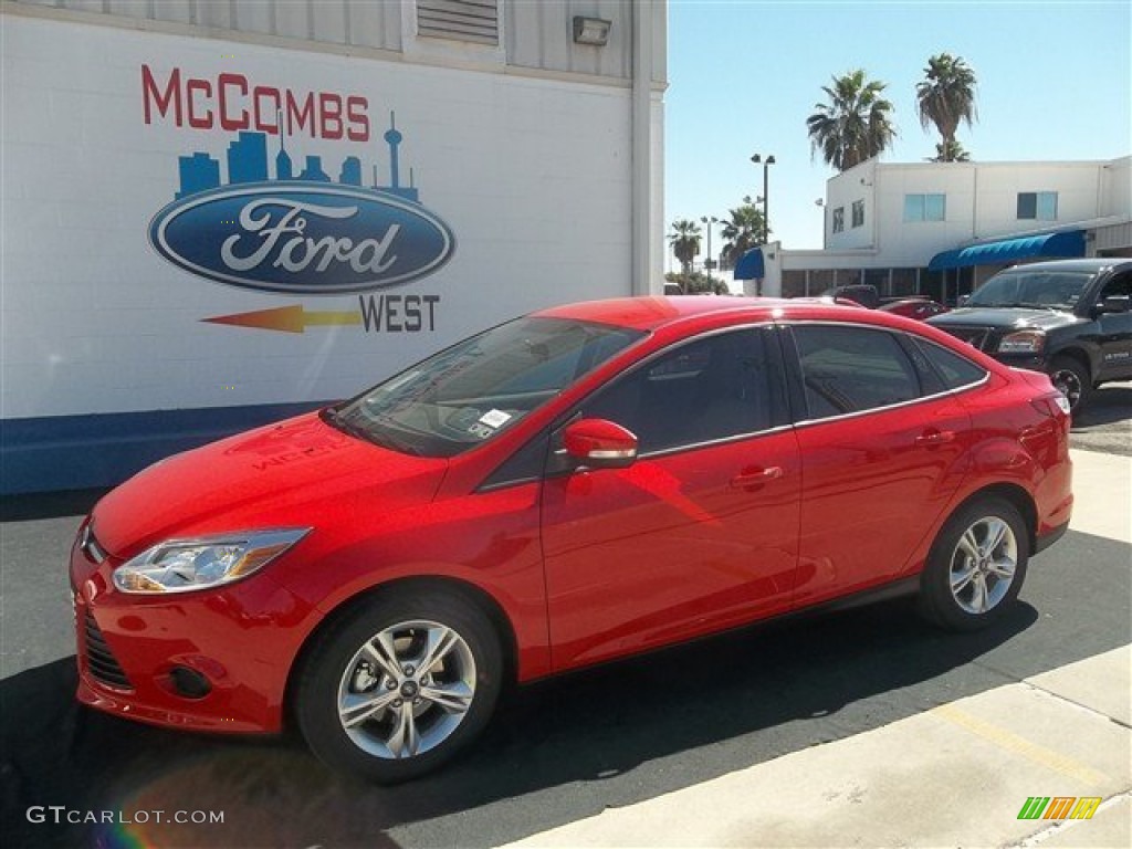 Race Red Ford Focus