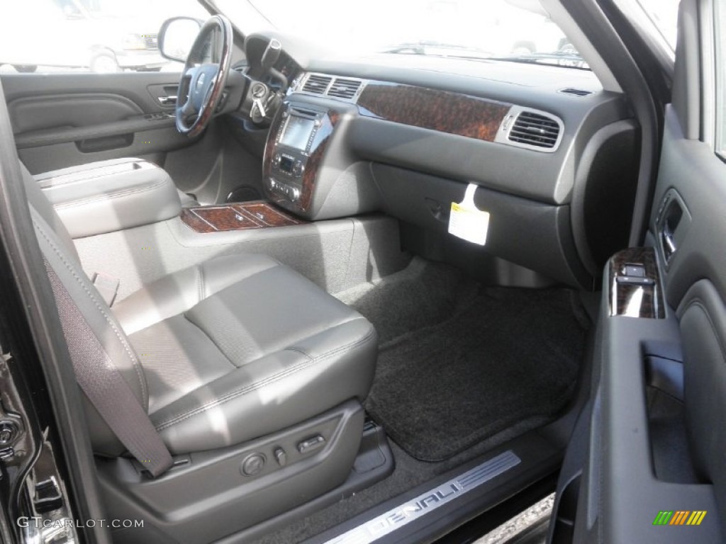 2013 Yukon XL Denali AWD - Carbon Black Metallic / Ebony photo #25