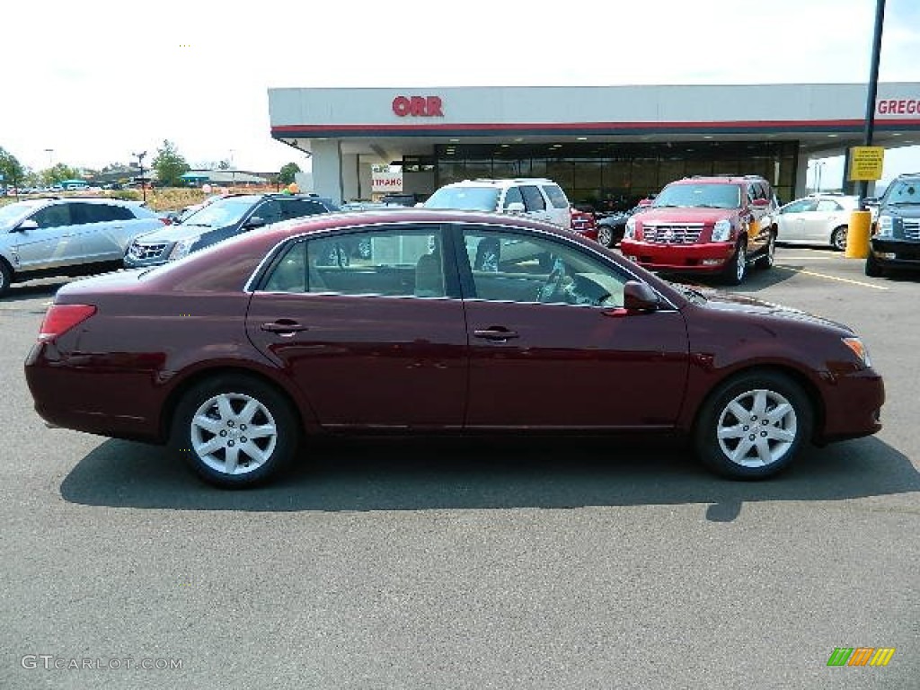 2008 Avalon XL - Cassis Red Pearl / Ivory Beige photo #2