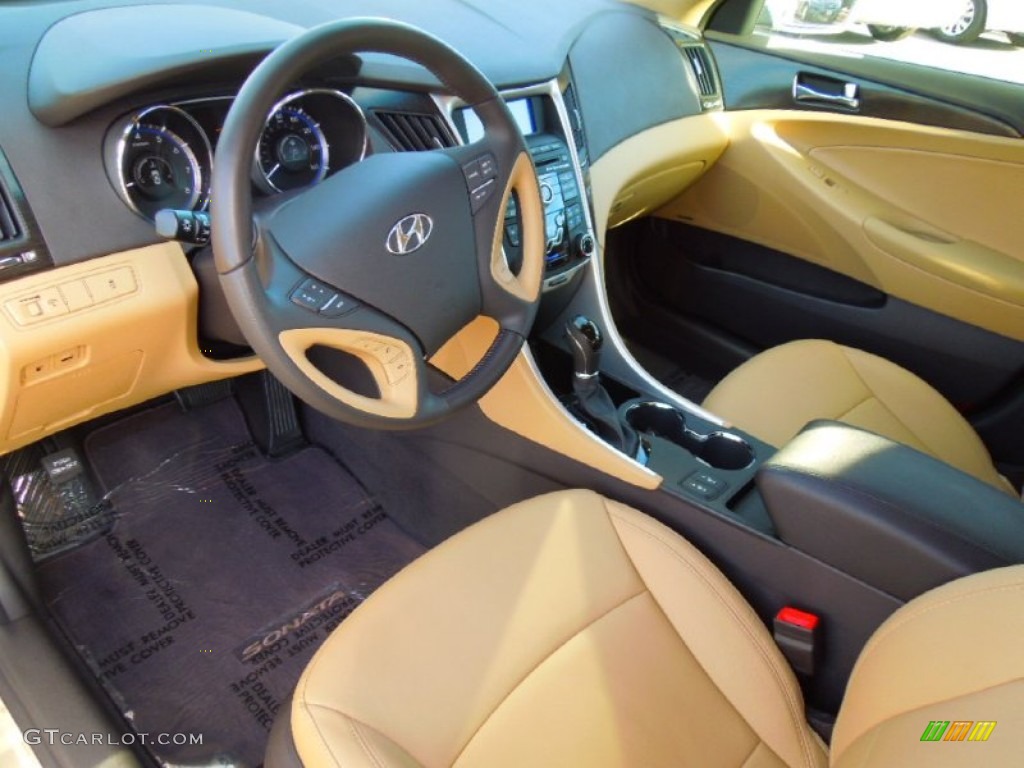 Camel Interior 2011 Hyundai Sonata Limited Photo #72640987