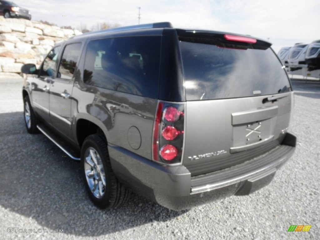 2013 Yukon XL Denali AWD - Mocha Steel Metallic / Ebony photo #19