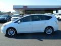 2012 Blizzard White Pearl Toyota Prius v Five Hybrid  photo #6