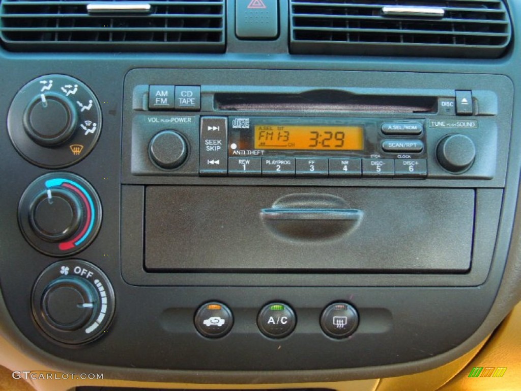 2004 Honda Civic EX Sedan Controls Photo #72641935