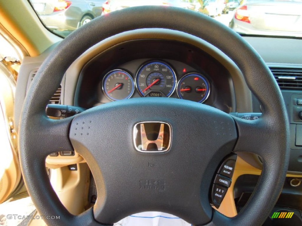 2004 Honda Civic EX Sedan Steering Wheel Photos