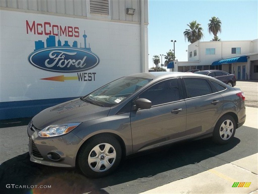 2013 Focus S Sedan - Sterling Gray / Charcoal Black photo #1