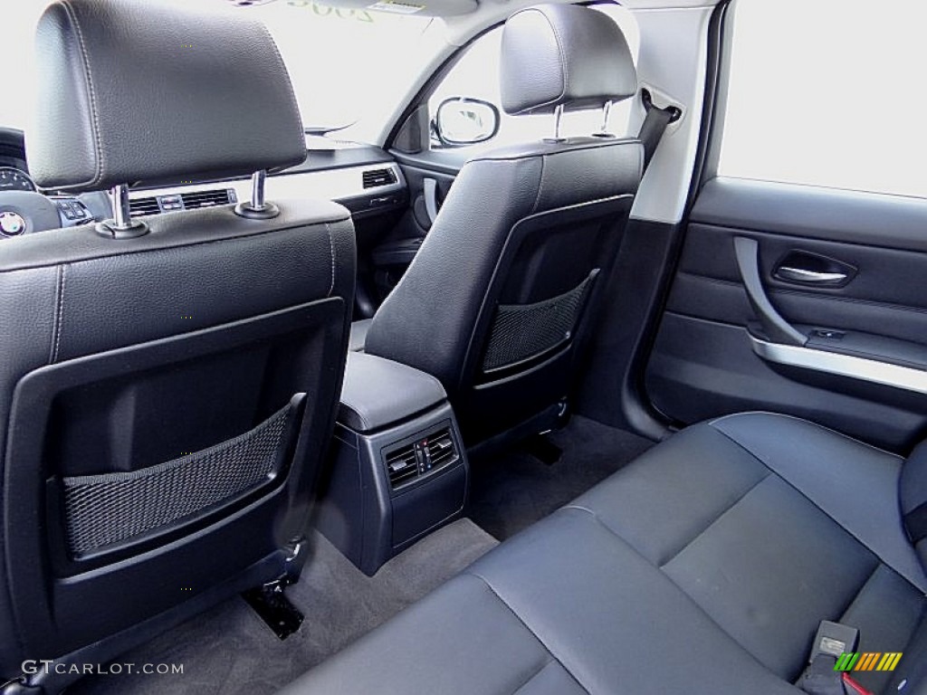 2009 3 Series 335i Sedan - Jet Black / Black photo #22
