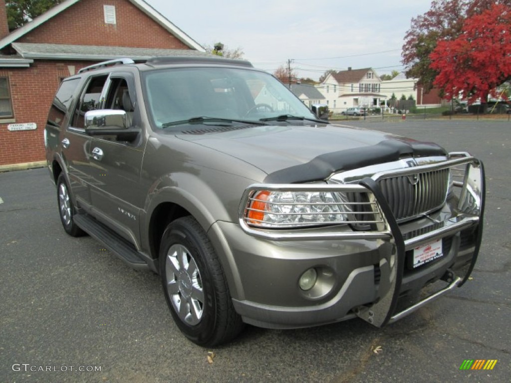 2004 Navigator Luxury 4x4 - Mineral Grey Metallic / Dove Grey photo #11