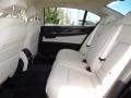 Ivory White/Black Rear Seat Photo for 2013 BMW 7 Series #72644622