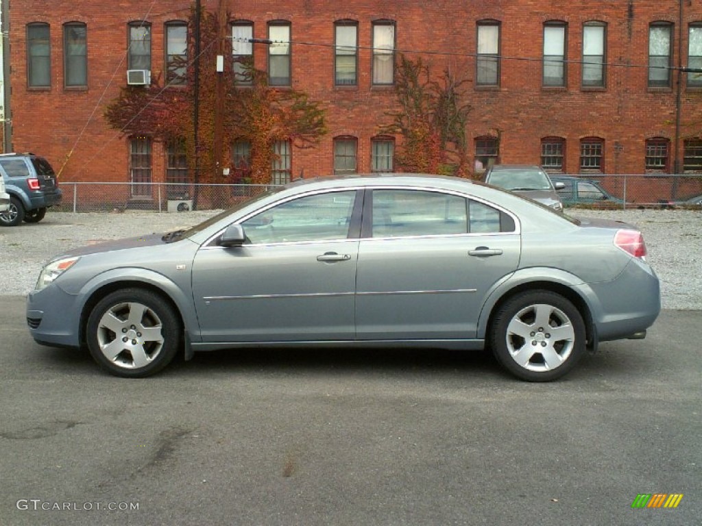 2007 Aura XE - Ocean Mist Metallic / Tan photo #3