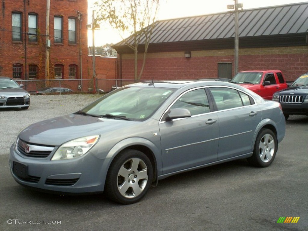 2007 Aura XE - Ocean Mist Metallic / Tan photo #4