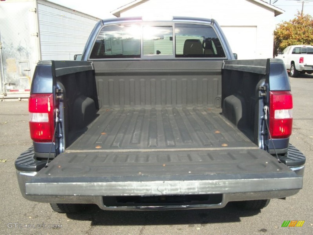 2004 F150 XLT SuperCab - Medium Wedgewood Blue Metallic / Tan photo #26
