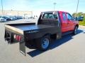 2006 Red Clearcoat Ford F350 Super Duty XL SuperCab 4x4 Flatbed  photo #5