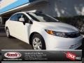 Taffeta White - Civic LX Sedan Photo No. 1