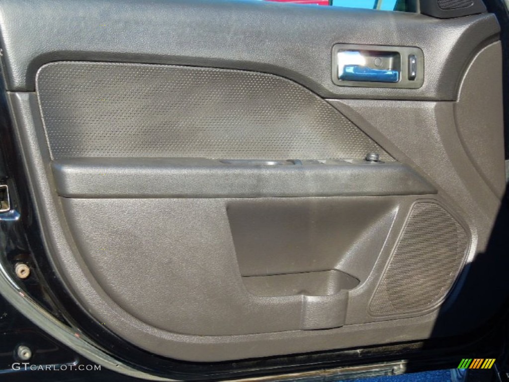 2008 Fusion SEL V6 - Black Ebony / Charcoal Black photo #11