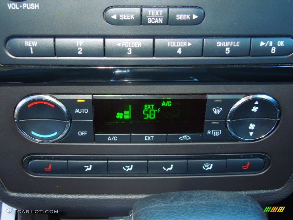 2008 Fusion SEL V6 - Black Ebony / Charcoal Black photo #15
