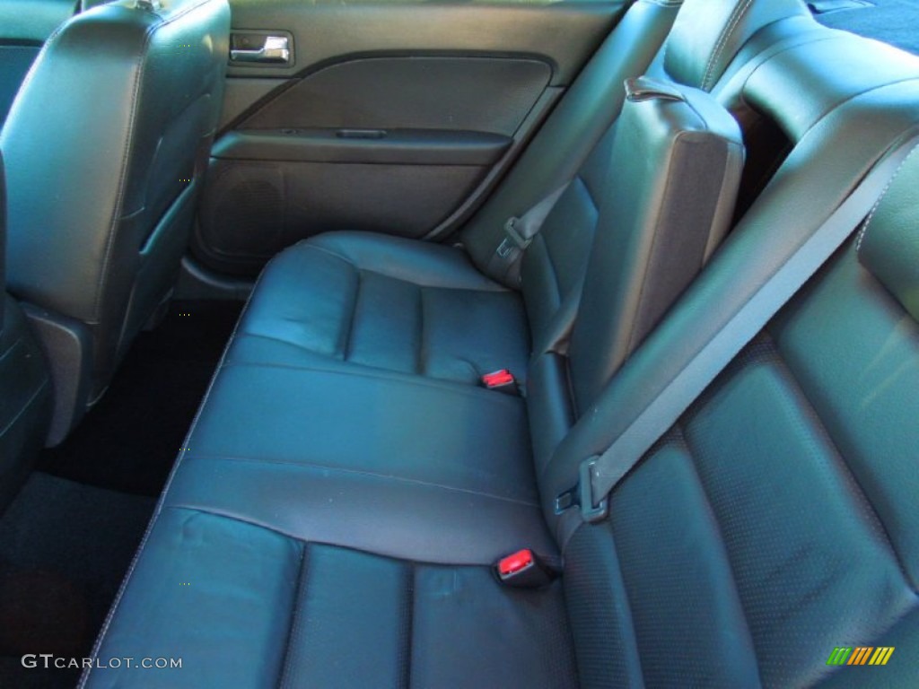 2008 Fusion SEL V6 - Black Ebony / Charcoal Black photo #20