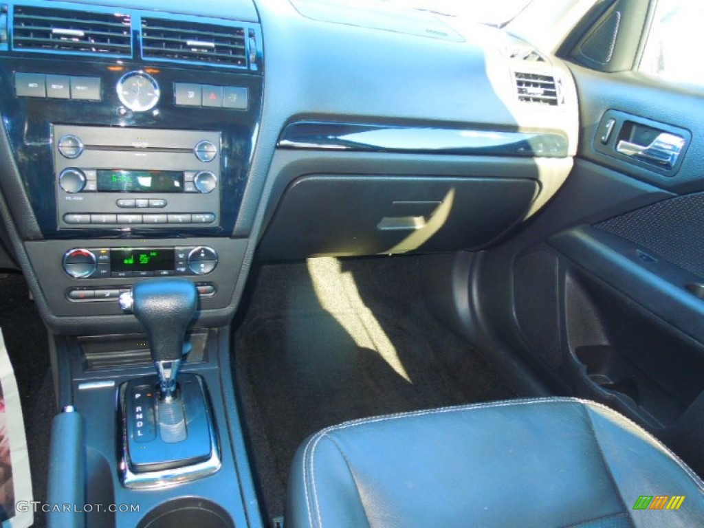 2008 Fusion SEL V6 - Black Ebony / Charcoal Black photo #22