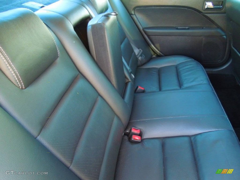 2008 Fusion SEL V6 - Black Ebony / Charcoal Black photo #24