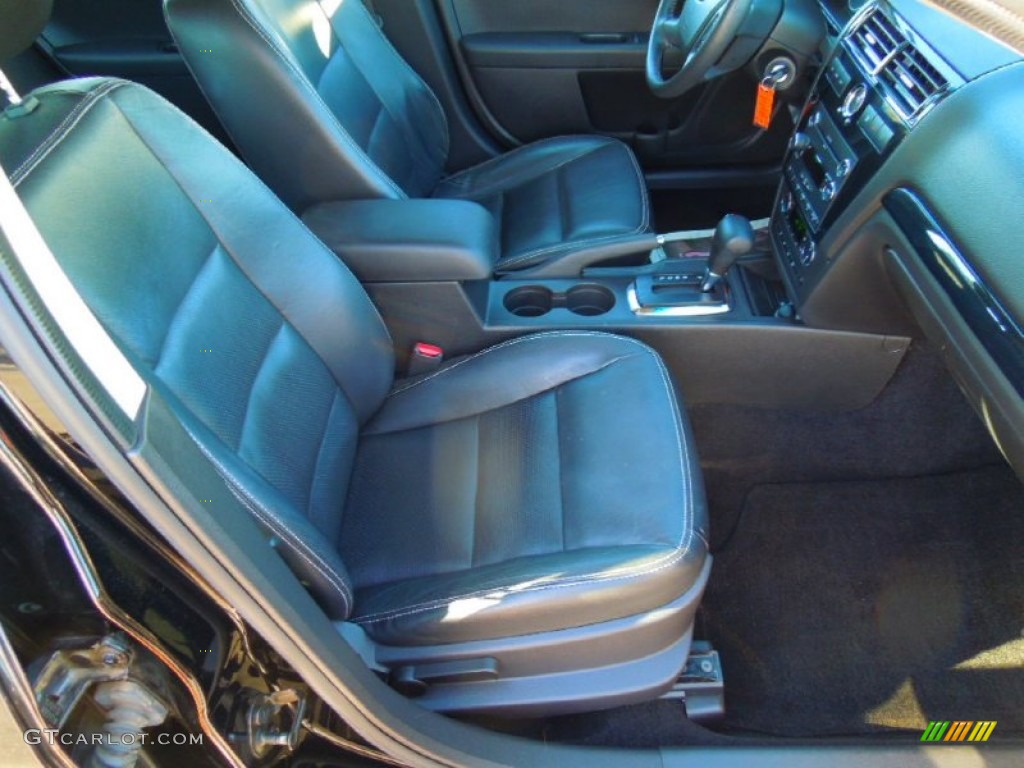 2008 Fusion SEL V6 - Black Ebony / Charcoal Black photo #25