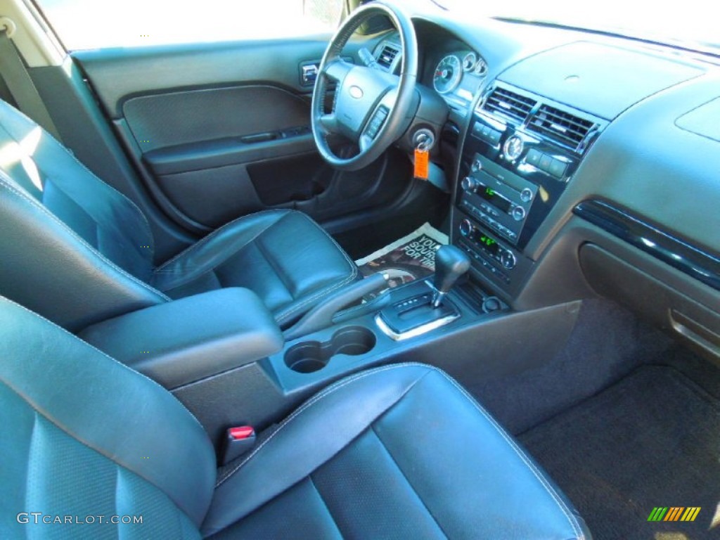 2008 Fusion SEL V6 - Black Ebony / Charcoal Black photo #26