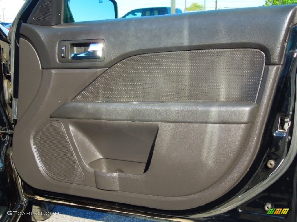 2008 Fusion SEL V6 - Black Ebony / Charcoal Black photo #27