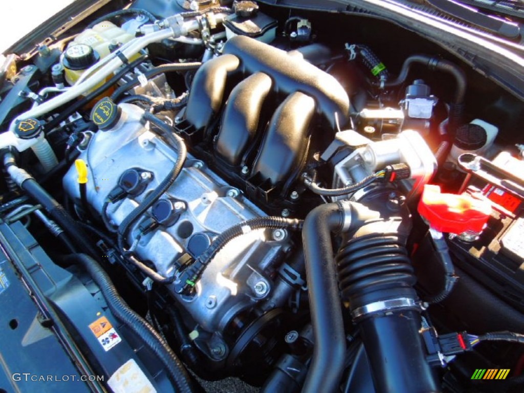 2008 Fusion SEL V6 - Black Ebony / Charcoal Black photo #29