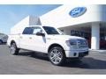 White Platinum Metallic Tri-Coat 2013 Ford F150 Limited SuperCrew 4x4 Exterior
