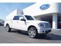 2013 White Platinum Metallic Tri-Coat Ford F150 Limited SuperCrew 4x4  photo #1