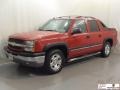 2004 Victory Red Chevrolet Avalanche 1500 Z66  photo #3
