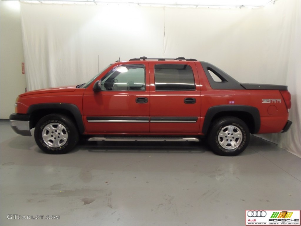 2004 Avalanche 1500 Z66 - Victory Red / Dark Charcoal photo #4