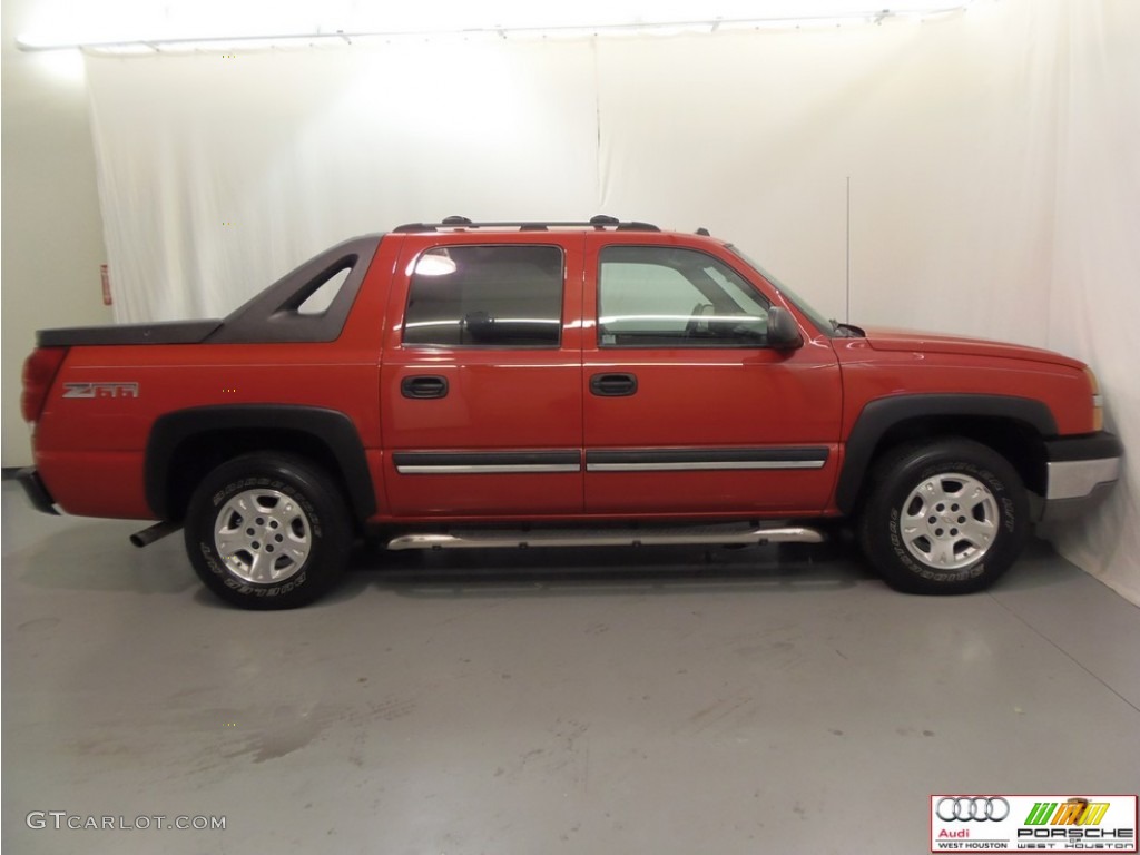2004 Avalanche 1500 Z66 - Victory Red / Dark Charcoal photo #5