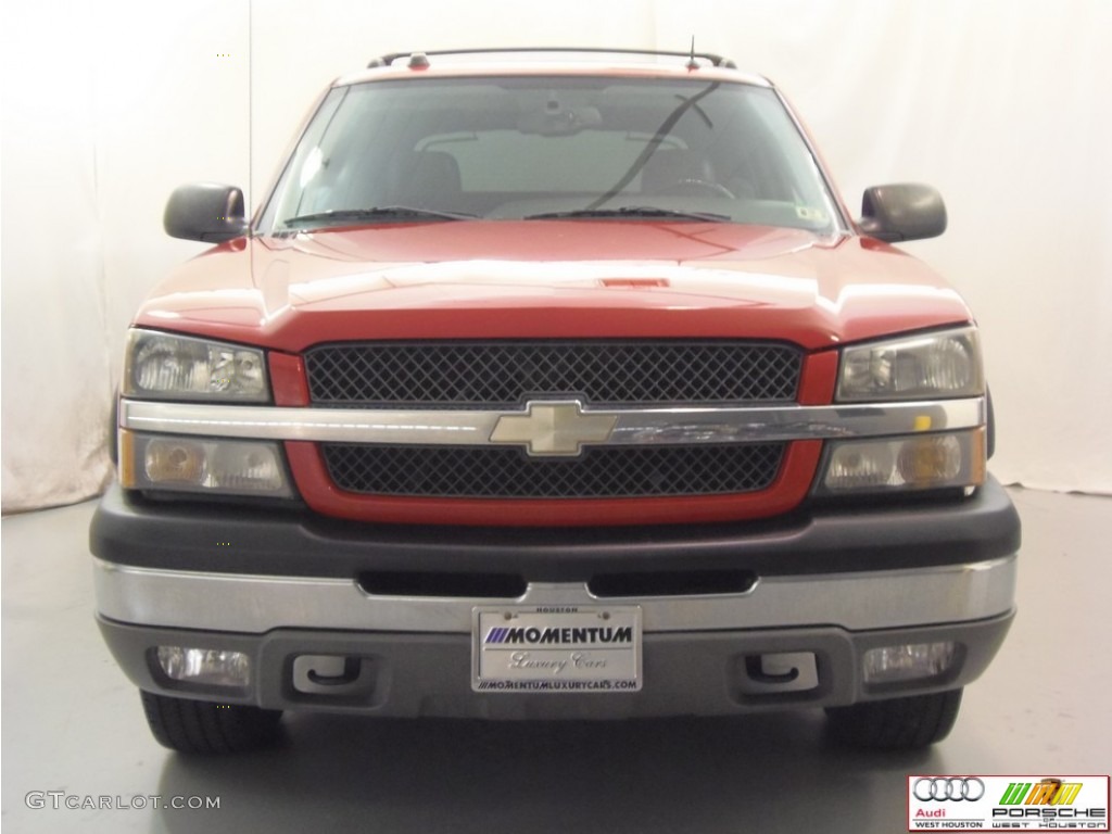 2004 Avalanche 1500 Z66 - Victory Red / Dark Charcoal photo #19