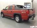 2004 Victory Red Chevrolet Avalanche 1500 Z66  photo #22