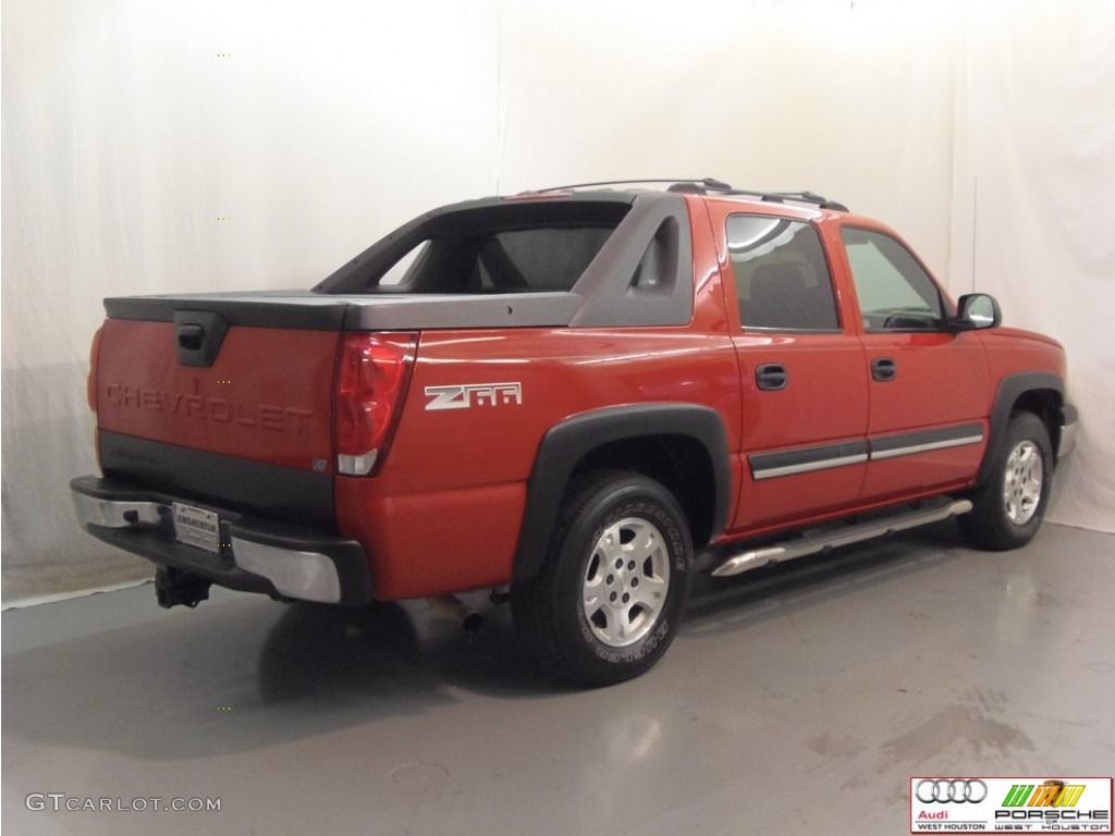 2004 Avalanche 1500 Z66 - Victory Red / Dark Charcoal photo #23