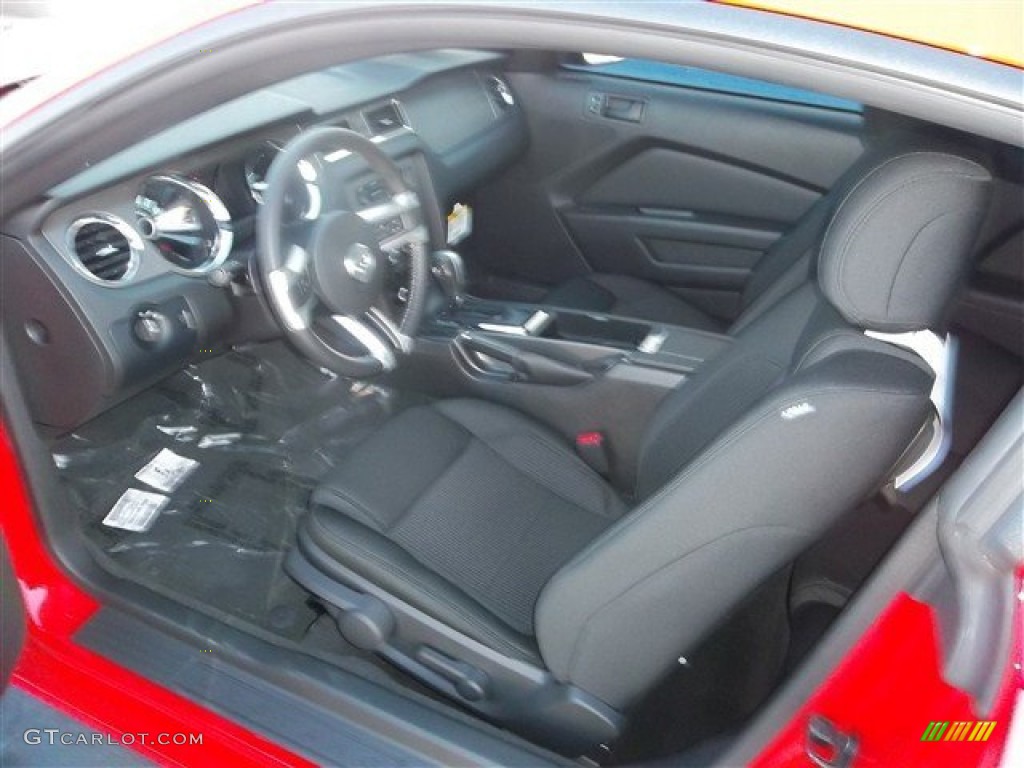 2013 Mustang V6 Coupe - Race Red / Charcoal Black photo #18