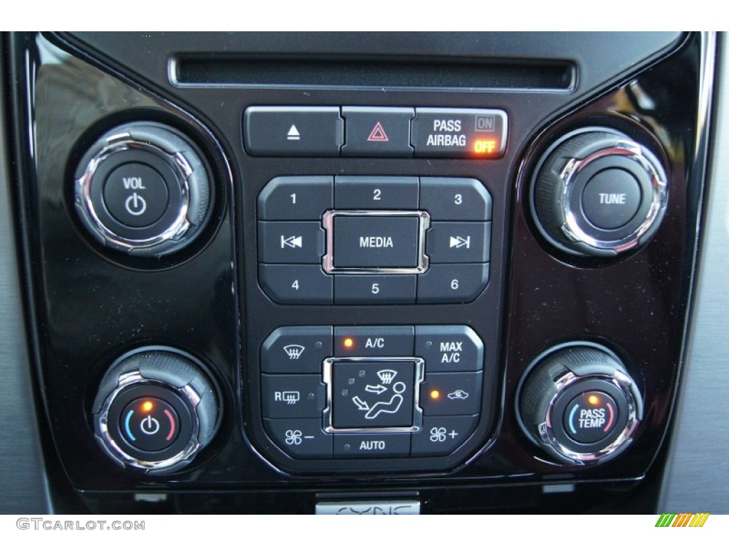 2013 Ford F150 Limited SuperCrew 4x4 Controls Photo #72651221