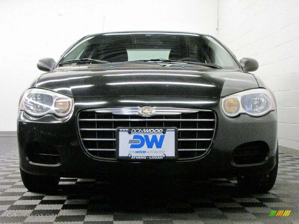 2006 Sebring Sedan - Brilliant Black / Dark Slate Gray photo #3