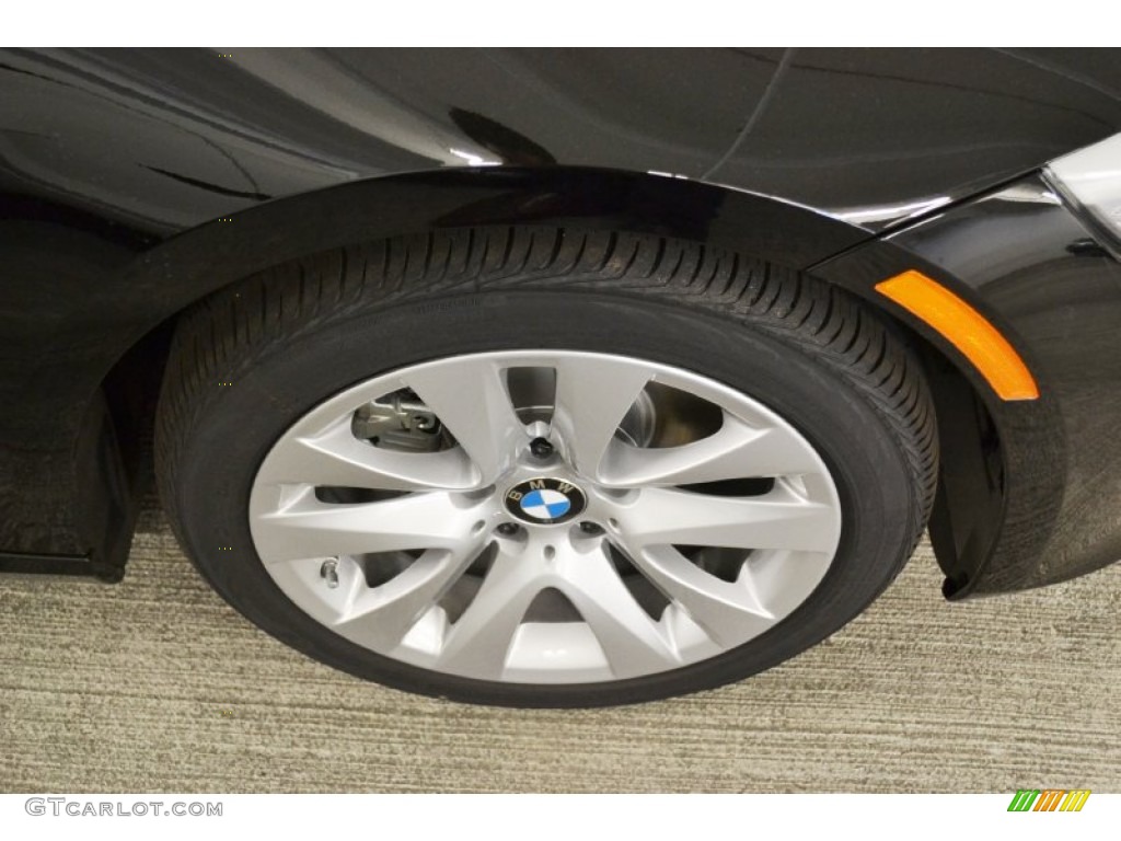 2013 3 Series 328i Coupe - Jet Black / Black photo #2