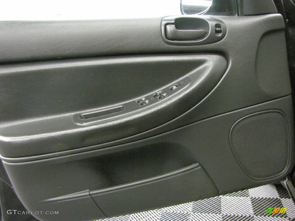2006 Sebring Sedan - Brilliant Black / Dark Slate Gray photo #13