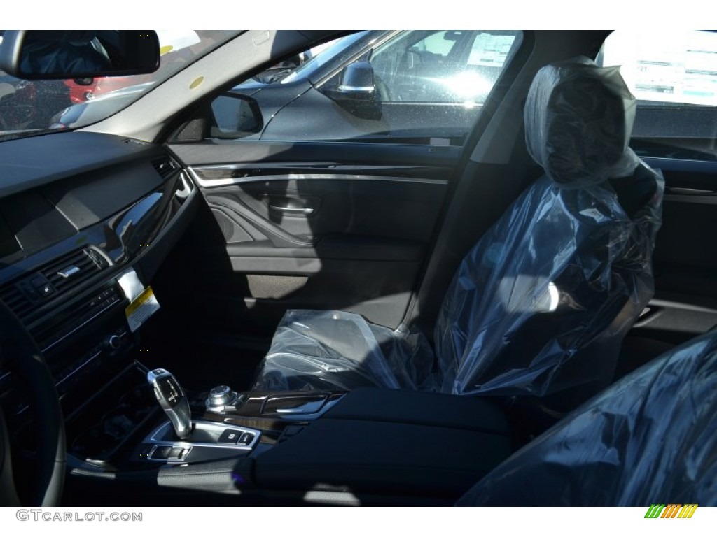 2013 5 Series 528i Sedan - Jet Black / Black photo #6