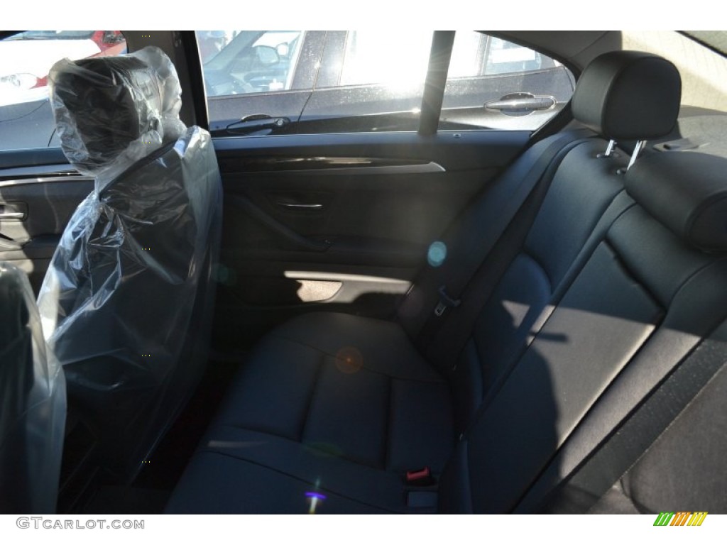 2013 5 Series 528i Sedan - Jet Black / Black photo #7