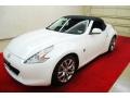 2010 Pearl White Nissan 370Z Touring Roadster  photo #3