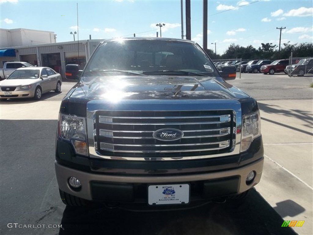 2013 F150 Lariat SuperCrew 4x4 - Kodiak Brown Metallic / Adobe photo #22