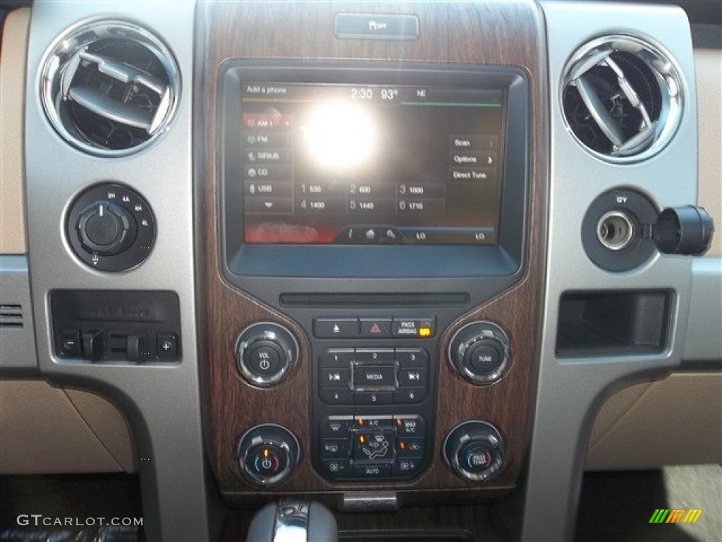 2013 F150 Lariat SuperCrew 4x4 - Kodiak Brown Metallic / Adobe photo #48