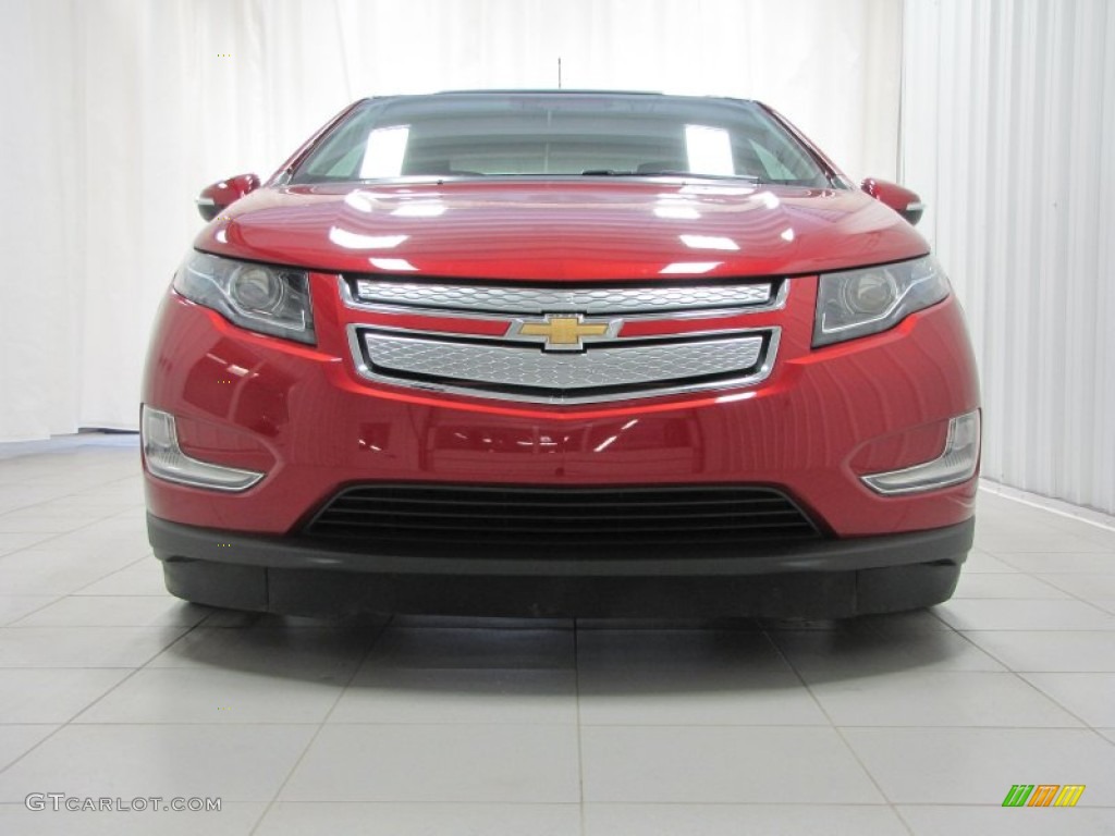 Crystal Red Tintcoat 2012 Chevrolet Volt Hatchback Exterior Photo #72653843